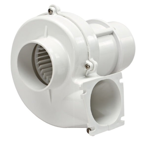 Matromarine Salyangoz Blower - 12V 280 m³/saat (Flanşlı Tip)