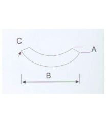 Yumuşatma İşareti Kabartma Paslanmaz, 316 Kalite