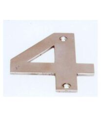 4 Kabartma Rakam Paslanmaz, 316 Kalite