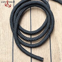 SİYAH Renkli Halat Çeşitleri, %100 Polyester