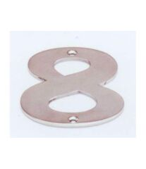 8 Kabartma Rakam Paslanmaz, 316 Kalite