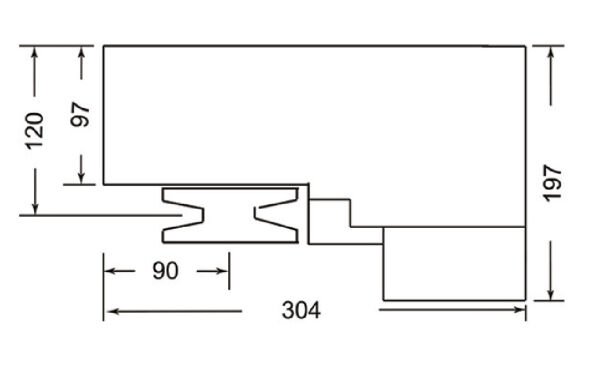 South Pacific 900 M 1100 W 6mm Kavelata Irgat 12V