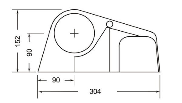 South Pacific 900 M 1100 W 6mm Kavelata Irgat 12V