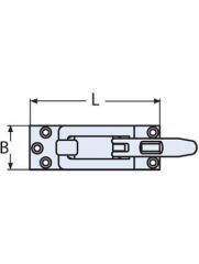Mandallı Kilit 28mm