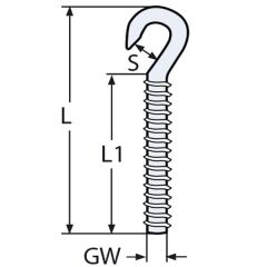 Kancalı Civata, Mapa Çeşitleri