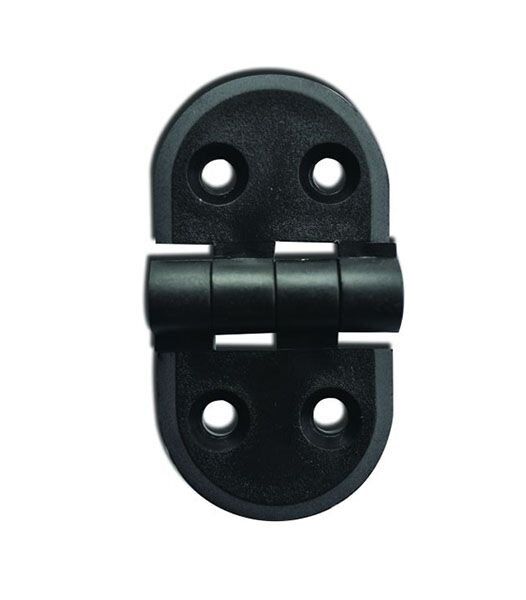 Kısa - Kısa Siyah Plastik Menteşe