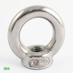 Paslanmaz Gözlü Mapa, Somun Çeşitleri DIN 582