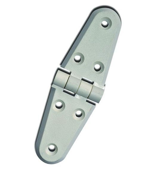 Uzun - Uzun Beyaz Plastik Menteşe