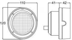 Hella Marine Gömme güverte aydınlatma lambası