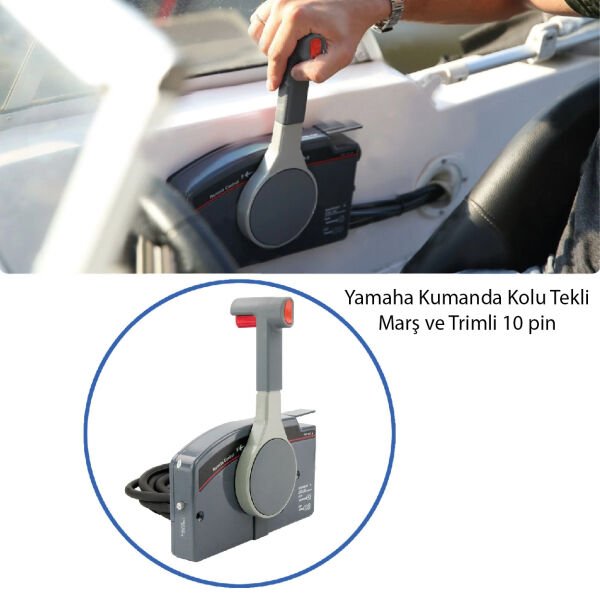 Yamaha Yandan Montaj Kumanda Kolu (10 Pin / Marşlı / Trimli)