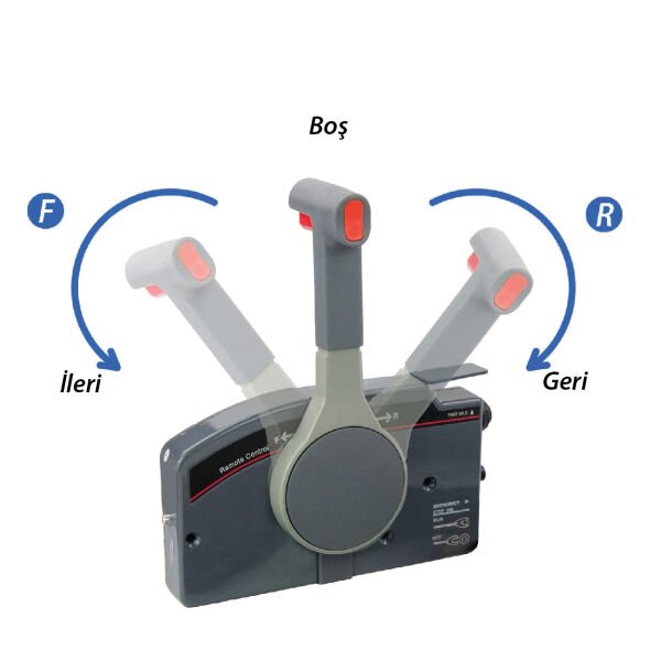 Yamaha Yandan Montaj Kumanda Kolu (10 Pin / Marşlı / Trimli)