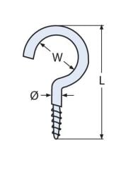 Paslanmaz Kancalı Vida, Piton Kanca Çeşitleri