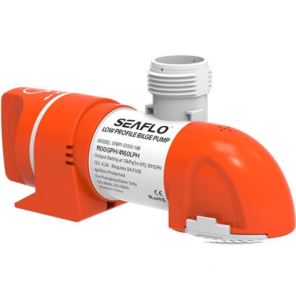 SEAFLO 1100 gph Otomatik Alçak Profil Sintine Pompası