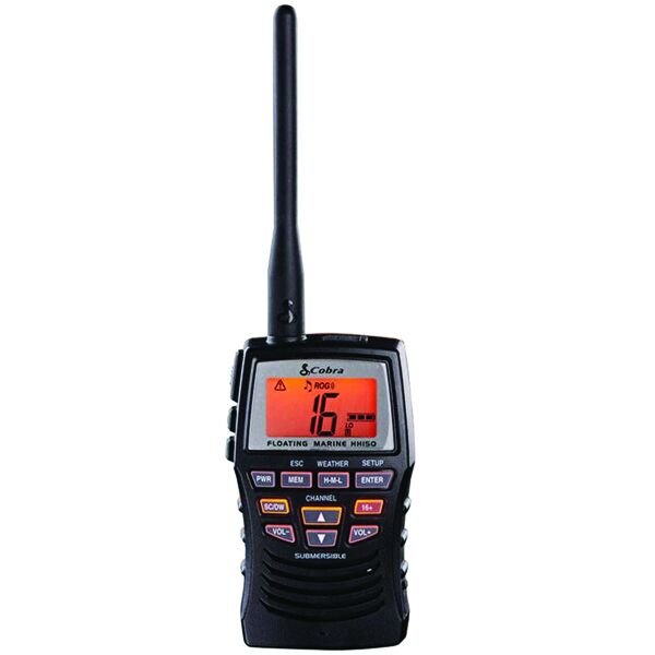 Cobra MR HH 150 FLT EU – Yüzer Tip El VHF Deniz Telsizi