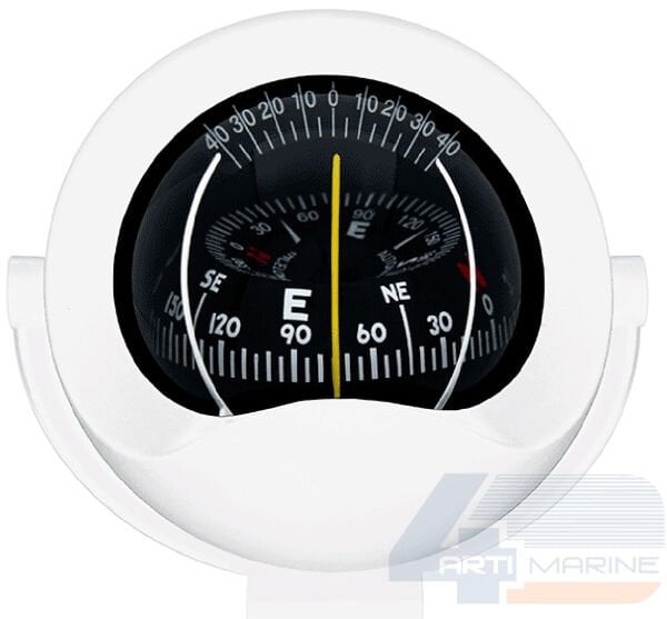 Autonautic C8-0026 Çok Yönlü Braketli Pusula Beyaz