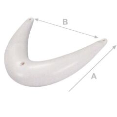 54 x 52 cm Burun Usturmaça Beyaz