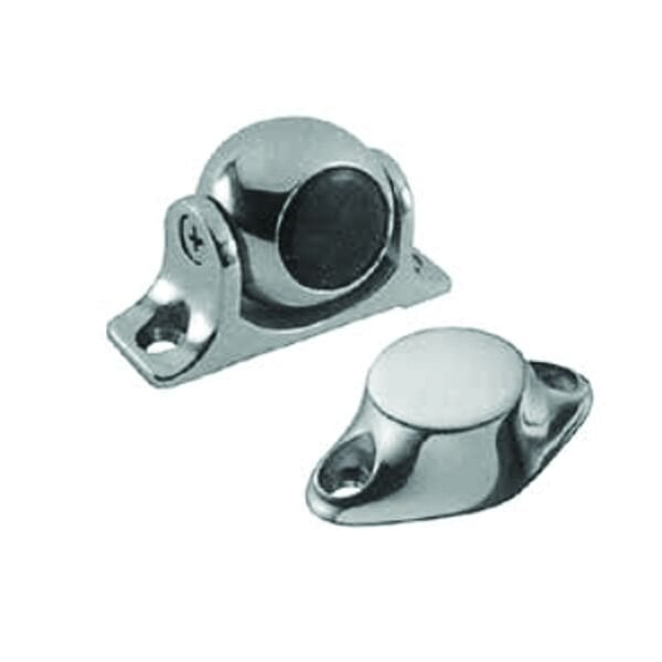 4PLUS Manyetik Paslanmaz Kapı Tutucu - Yuvarlak Tip AISI 316