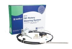 Teleflex® Safe-T® QC Dıştan takma ve kuyruklu motor dümen sistemi 18 FEET/5.49 m