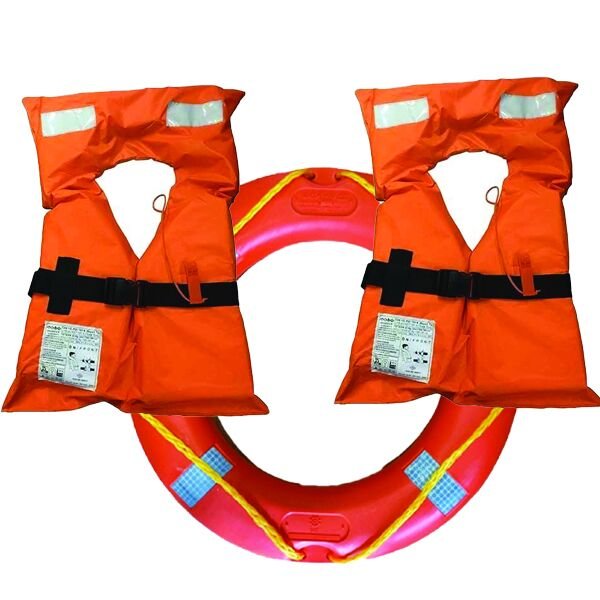 Can Simidi 2,5 kg 62 cm Solaslı 100N Sertifikalı Can Yeleği Takım
