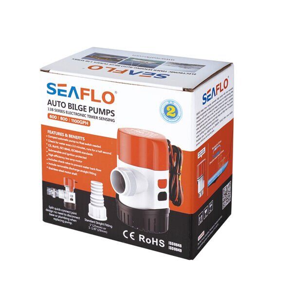 SEAFLO 13 B Serisi Otomatik Sintine Pompası - 800 GPH 12V