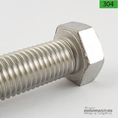 M24 Paslanmaz Civata Çeşitleri DIN933 / DIN931