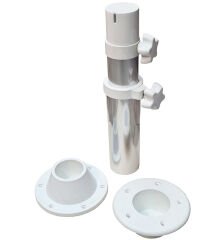 Masa Ayağı 3 Kademeli Teleskopik, Zemin Gömme  32-72 cm