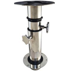 Gömme 3 Kademeli Teleskopik Paslanmaz Masa Ayağı