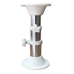 Beyaz Masa Ayağı Üç Kademeli