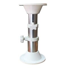 Beyaz Masa Ayağı Üç Kademeli