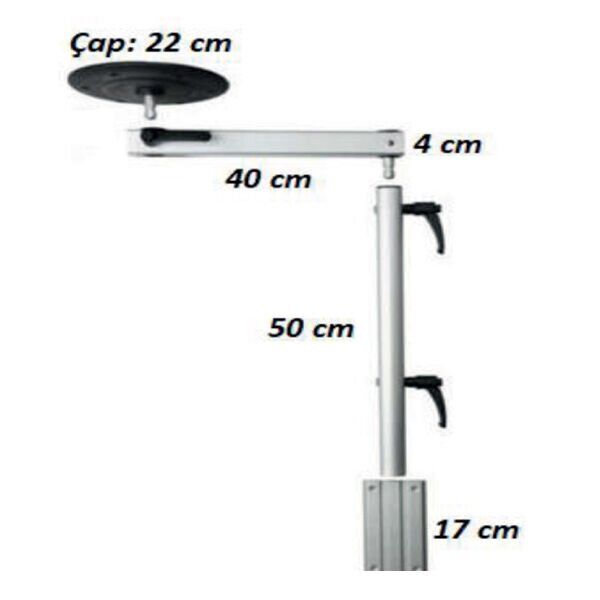 Akrobat Alüminyum Masa Ayağı