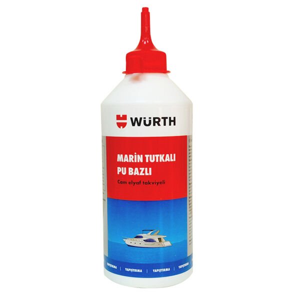 Würth Marin Tutkalı PU Bazlı Cam Elyaf Takviyeli Deniz Yapıştırıcısı 800 gr