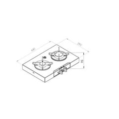 NAVY LOAD Çiftli Set Üstü Ocak