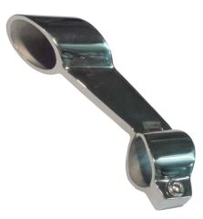 25mm Çift Geçişli Tutamak Boru Sonu