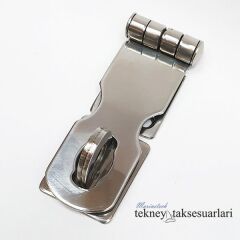 Paslanmaz 71mm  Menteşeli Kilit