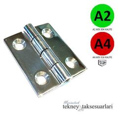 Paslanmaz Menteşe, 32 x 40