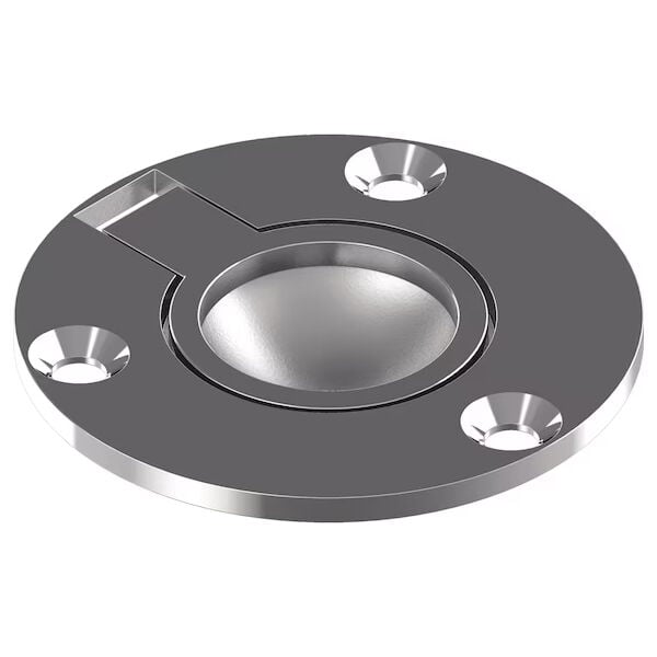 PASLANMAZ GÖMME KULP-A4-50x10MM (AISI 316)