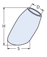 30mm 60' Vardavela / Korkuluk Boru Ayağı