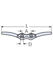 Bayrak direği için Paslanmaz Koç boynuzu Çeşitleri