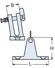 Tente Ayağı 80 Derece Açılı, Pimli