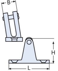 TENTE AYAĞI 80 DERECE 316 KALİTE