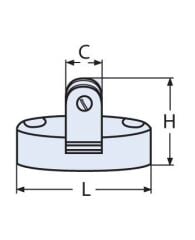 Sağ/sol Yatabilen Tente Ayağı