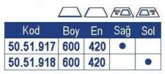 Smev 917 serisi eviyeli, çift gözlü gazlı ocak