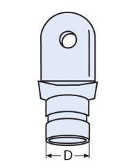 22mm Tente Boru Sonu