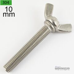 M10 Paslanmaz Kelebek Civata Çeşitleri DIN316