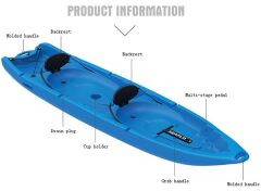 Seaflo Kano Küreği 220 Cm Yeşil