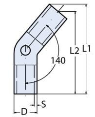 22mm 140 Boru Geçişi
