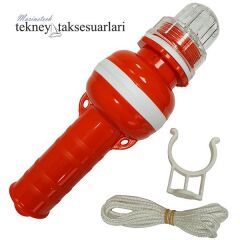 Çakarlı  LED Işıklı Şamandıra - İşaret Feneri