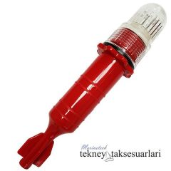 Beyaz LED Çakarlı Ağ Lambası  - İşaret Feneri