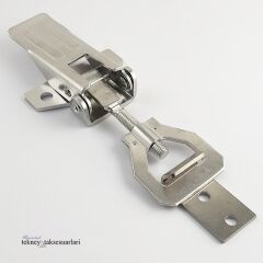 138-150 X 24 mm, Paslanmaz Mandallı Kilit, Ayarlı