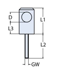 25mm Tutamak Boru Sonu